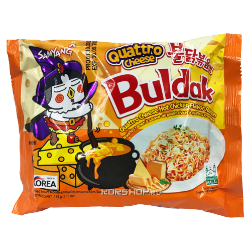 Samyang Quattro Cheese Flavour 140 gm - ANAAN