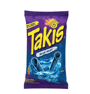 Takis Blue Heat Hot Chilli Pepper Tortilla Chips 56g