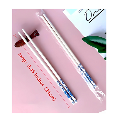 WOODEN CHINESE SAFFRON CHOPSTICKS