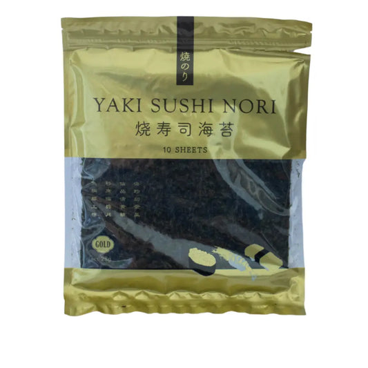 Yaki Sushi Nori Seaweed 10 sheets(Gold)